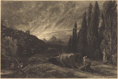 A korai szántóvető alkotó: Samuel Palmer