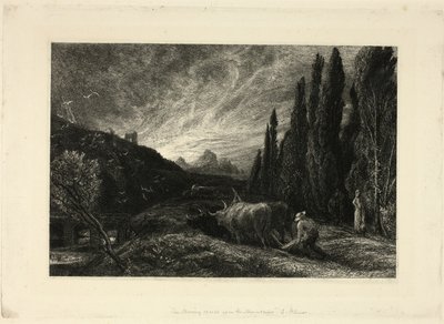 A korai szántóvető alkotó: Samuel Palmer