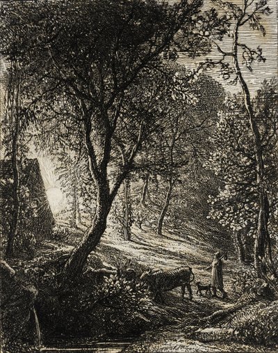 A marhapásztor kunyhója alkotó: Samuel Palmer