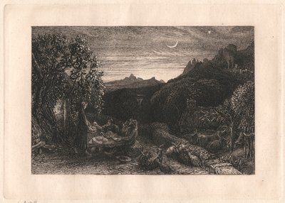 A hazafelé vezető csillag alkotó: Samuel Palmer