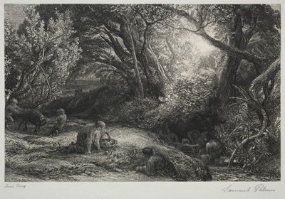 Az élet reggele, 1860-1861. alkotó: Samuel Palmer