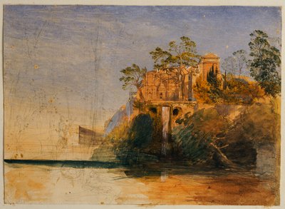A vízi orgona, Tivoli alkotó: Samuel Palmer