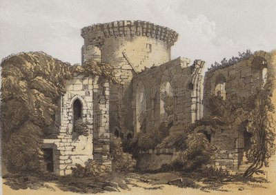 Bothwell kastély (chromolitho) alkotó: Samuel Prout