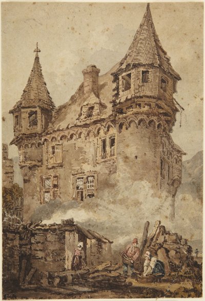 Várkastély alkotó: Samuel Prout