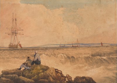 Tengerparti jelenet alkotó: Samuel Prout