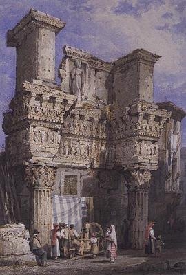 Nerva fóruma, Róma alkotó: Samuel Prout