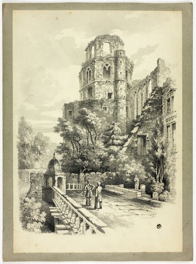 Heidelbergi kastély alkotó: Samuel Prout
