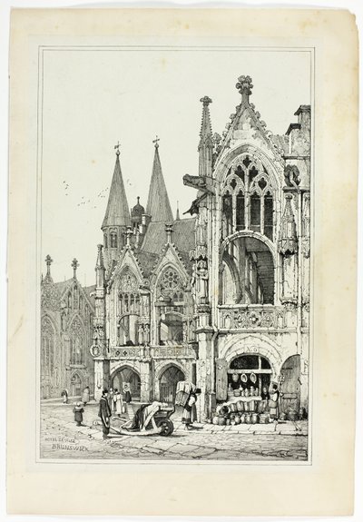 Hotel de Ville, Brunswick alkotó: Samuel Prout