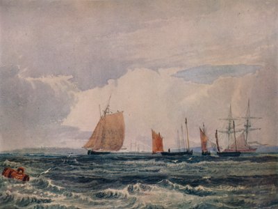 Off Plymouth, c1827 alkotó: Samuel Prout
