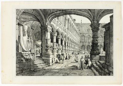 Hercegi palota, Liege alkotó: Samuel Prout