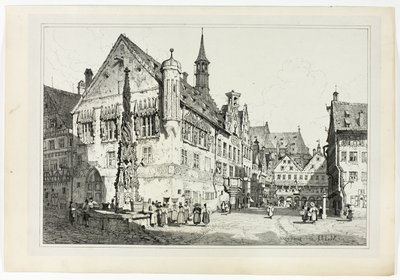 Rath-ház, Ulm alkotó: Samuel Prout