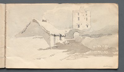 Vázlatfüzet: Norham alkotó: Samuel Prout