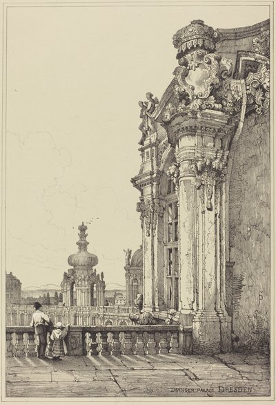 Zwinger-palota, Drezda alkotó: Samuel Prout
