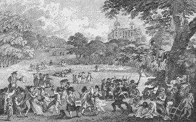 A Greenwich Parkban Pünkösd hétfőn, 1912, 1802. alkotó: Samuel Rawle