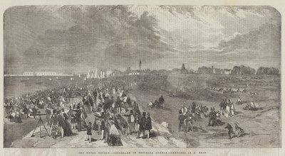 The Naval Review, Promenade on Southsea Common alkotó: Samuel Read