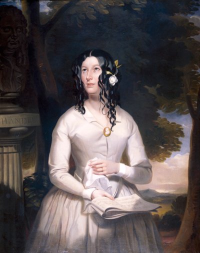 "Mary Anne Paton", 1848. alkotó: Samuel Thomas Chinn