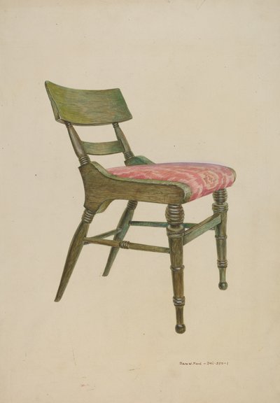 Samuel Chase szék alkotó: Samuel W. Ford