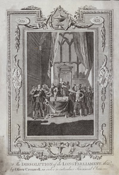 A Hosszú Országgyűlés feloszlatása alkotó: Samuel Wale