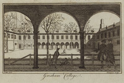 Gresham College Londonban alkotó: Samuel Wale