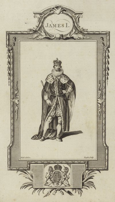 I. Jakab portréja alkotó: Samuel Wale