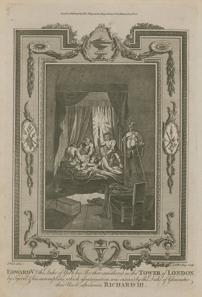 Hercegek a toronyban alkotó: Samuel Wale