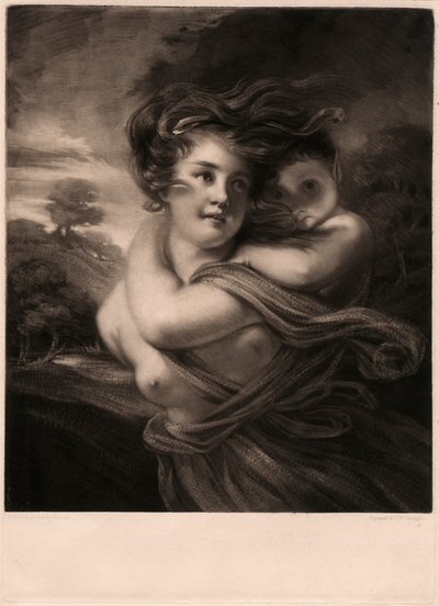 Miss Emma Hart (majd Lady Hamilton) Bacchanteként alkotó: Samuel William Reynolds