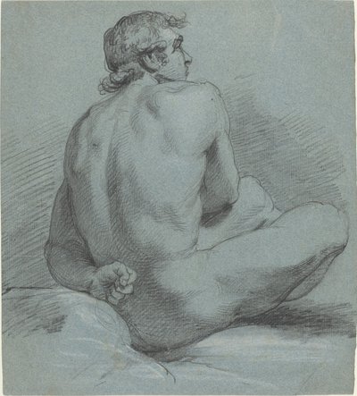 Ülő férfi akt alkotó: Samuel Woodforde