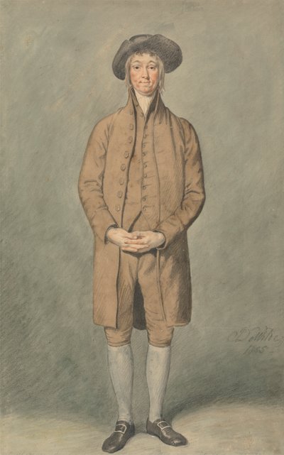 Mr. Mathews mint Matthew Daw a Barátok Iskolában alkotó: Samuel de Wilde