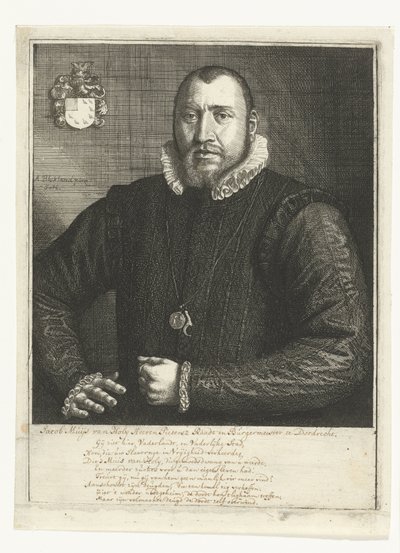 Jacob Muys of Holy portréja alkotó: Samuel van Hoogstraten