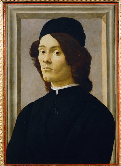 Egy fiatalember portréja ... alkotó: Sandro (1444/5-1510) Botticelli
