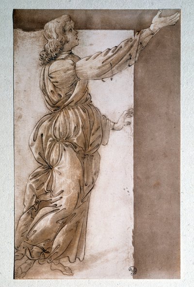 Angyal (rajz alkotó: Sandro Botticelli