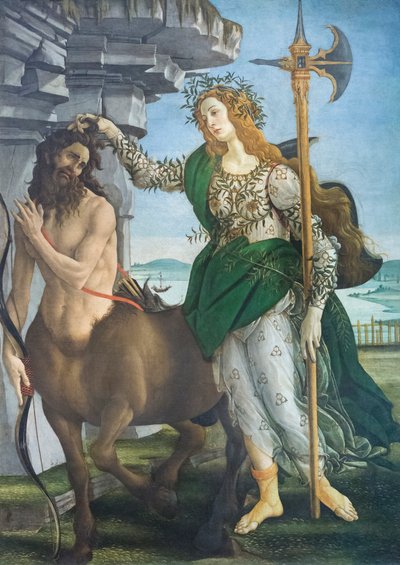 Pallas és a kentaur alkotó: Sandro Botticelli