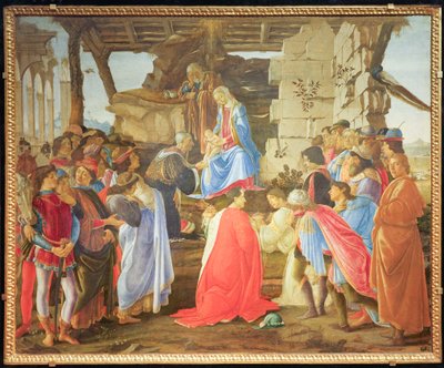 A bölcsek imádása alkotó: Sandro Botticelli
