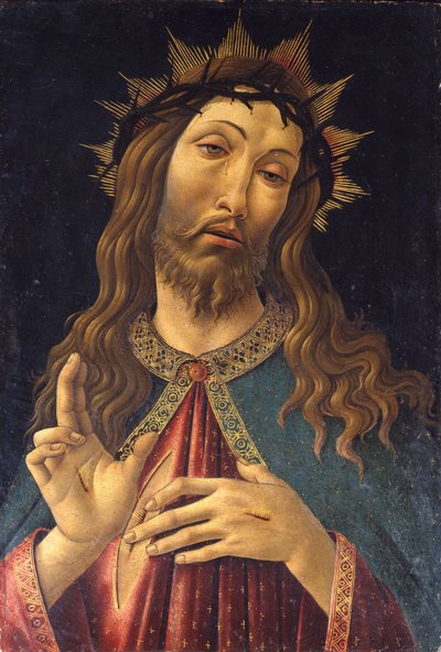 A tövisekkel megkoronázott Krisztus c. 1500 alkotó: Sandro Botticelli