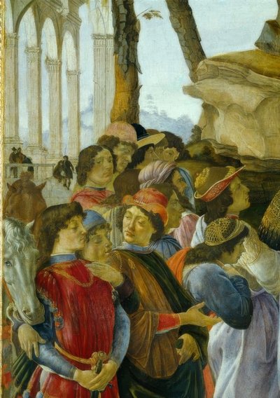 A mágusok imádása alkotó: Sandro Botticelli