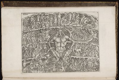 Illusztráció Dante Infernójához alkotó: Sandro Botticelli