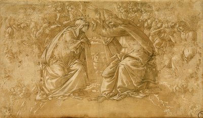 Mária koronázása alkotó: Sandro Botticelli
