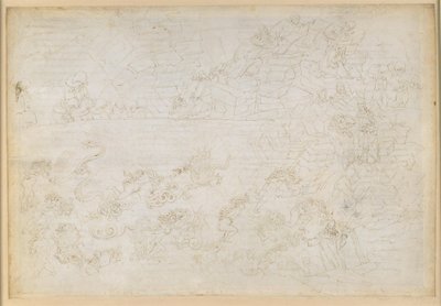 A Divina Commedia, Inferno XXIV. Vergilius és Dante a pokol nyolcadik körében (Malebolge), 7. bolgia: a tolvajok és rablók büntetése; Vanni Fucci jóslatai alkotó: Sandro Botticelli