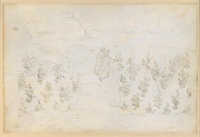 A Divina Commedia, Inferno XXVII: A pokol nyolcadik köre (Malebolge), 8. bolgia: A hamis tanácsadók büntetése; Beszélgetés Guido da Montefeltroval alkotó: Sandro Botticelli