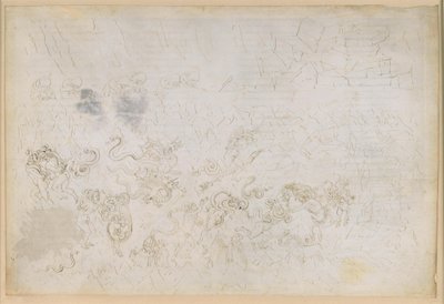 A Divina Commedia, Inferno XXV. Vergilius és Dante a pokol nyolcadik körében (Malebolge), 7. bolgia: Súlyosabb büntetések a tolvajok és rablók számára alkotó: Sandro Botticelli