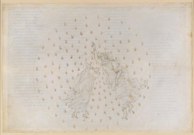 A Divina Commedia, Paradiso VI. A második bolygószféra (a Merkúr mennyországa): Justinianus elmeséli Danténak a császárság történetét, és beszámol az igazak lelkeiről a Merkúron alkotó: Sandro Botticelli