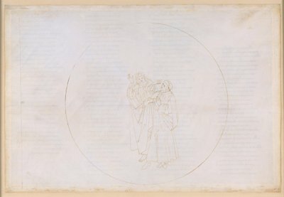 A Divina Commedia, Paradiso XII. A negyedik bolygószféra (a Nap égboltja): Bonaventura ferences szerzetes dicséri Szent Domonkos életét és munkásságát, és elítéli saját rendjének megosztottságát alkotó: Sandro Botticelli