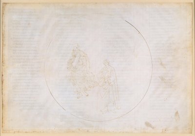 A Divina Commedia, Paradiso XVI. Az ötödik bolygószféra (a Mars égboltja): Cacciaguida siratja Firenze erkölcsi hanyatlását alkotó: Sandro Botticelli