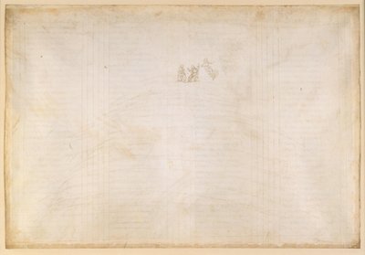 A Divina Commedia, Paradiso XXXII. Az Empyreum: Bernhard von Clairvaux elmagyarázza a Mennyei Rózsa felépítését; Dante Mária-látomása alkotó: Sandro Botticelli