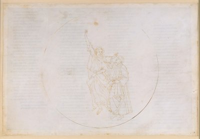 A Divina Commedia, Paradiso X. Felemelkedés a negyedik bolygószférába (Napmennyország): Aquinói Szent Tamás fénye révén Dante megismeri a bölcsek mennyországát alkotó: Sandro Botticelli