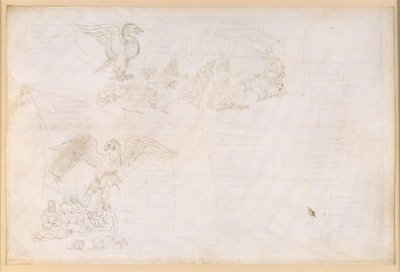 A Divina Commedia, Purgatórium IX. Előpurgatórium: Középső zóna és a kapu terasza: Dante álma; A Purgatórium kapuja előtt alkotó: Sandro Botticelli