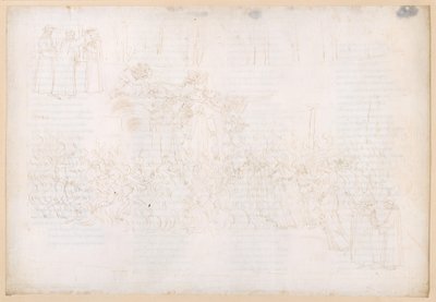A Divina Commedia, Purgatórium XXVII. Feljutás a Földi Paradicsomba: Az út a tűzön át; Álom a Földi Paradicsom lépcsőin; Dante megkoronázása alkotó: Sandro Botticelli