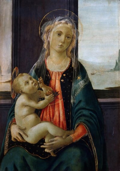 Tengeri Madonna Madonna del Mare, 1477 körül. alkotó: Sandro Botticelli