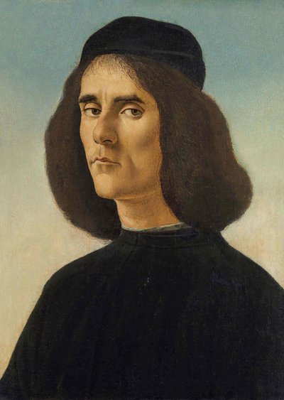 Michael Tarchaniota Marullus portréja, c. 1500 alkotó: Sandro Botticelli