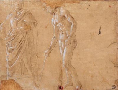 Két ábratanulmány alkotó: Sandro Botticelli